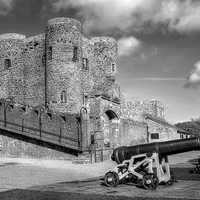 Buy canvas prints of  Rye Castle by Diana Mower