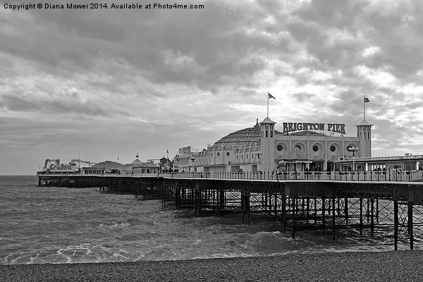 Brighton Pier   Picture Board by Diana Mower