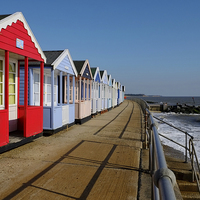 Buy canvas prints of  Southwold by Diana Mower