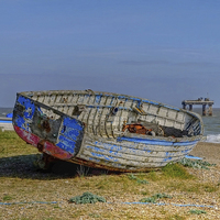 Buy canvas prints of Sizewell Suffolk  by Diana Mower