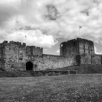 Buy canvas prints of Carlisle Castle  by Diana Mower