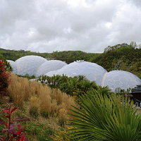Buy canvas prints of The Eden Project by Diana Mower