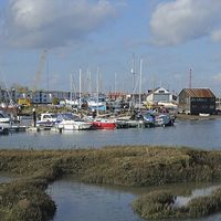 Buy canvas prints of  Tollesbury Marina by Diana Mower