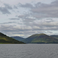 Buy canvas prints of Kyles of Bute  by Diana Mower