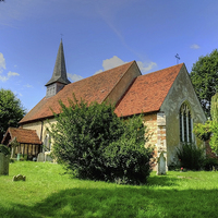 Buy canvas prints of Cressing All Saints  by Diana Mower