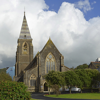 Buy canvas prints of  Ilfracombe Church  by Diana Mower