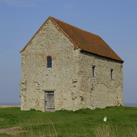 Buy canvas prints of St Peter’s Bradwell   by Diana Mower