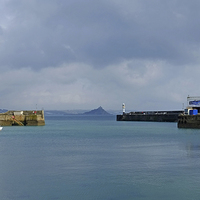 Buy canvas prints of  Penzance Harbour by Diana Mower