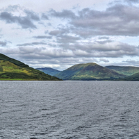 Buy canvas prints of  The Kyles of Bute  by Diana Mower