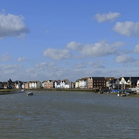 Buy canvas prints of Wivenhoe Essex  by Diana Mower