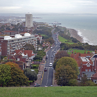 Buy canvas prints of  Eastbourne by Diana Mower