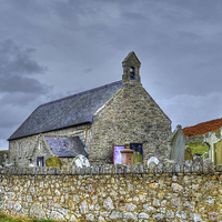 Buy canvas prints of  Great Orme Church by Diana Mower