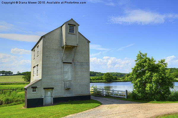  Thorrington Tide Mill Picture Board by Diana Mower
