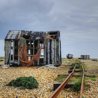 Buy canvas prints of Dungeness  by Diana Mower