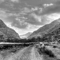 Buy canvas prints of  Nant Peris by Diana Mower
