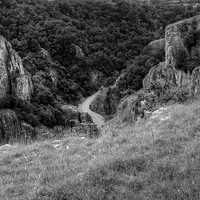 Buy canvas prints of  Cheddar Gorge   by Diana Mower