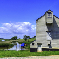 Buy canvas prints of  Thorrington Tide Mill by Diana Mower