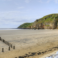 Buy canvas prints of  Brean Down  by Diana Mower