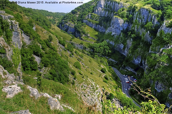  Cheddar Gorge Picture Board by Diana Mower