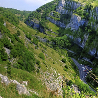 Buy canvas prints of  Cheddar Gorge by Diana Mower