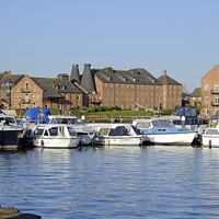Buy canvas prints of  Oulton Broad by Diana Mower