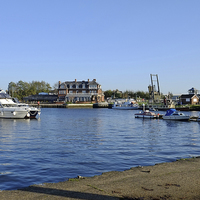 Buy canvas prints of  Oulton Broad Suffolk by Diana Mower