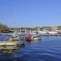 Buy canvas prints of Oulton Broad  by Diana Mower