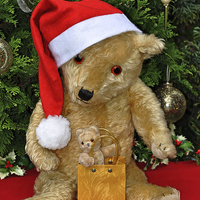 Buy canvas prints of  Christmas Bears by Diana Mower