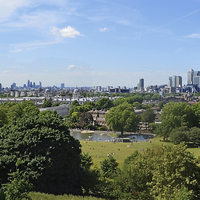 Buy canvas prints of  Greenwich Park by Diana Mower