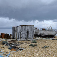 Buy canvas prints of Dungeness Kent by Diana Mower