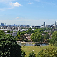 Buy canvas prints of Greenwich Park London by Diana Mower