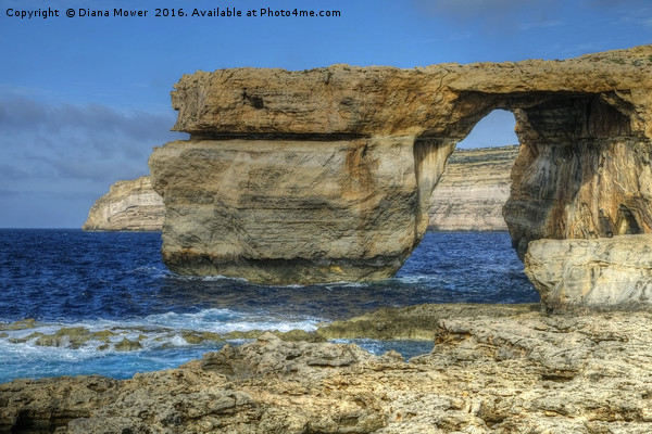 The Azure window Picture Board by Diana Mower