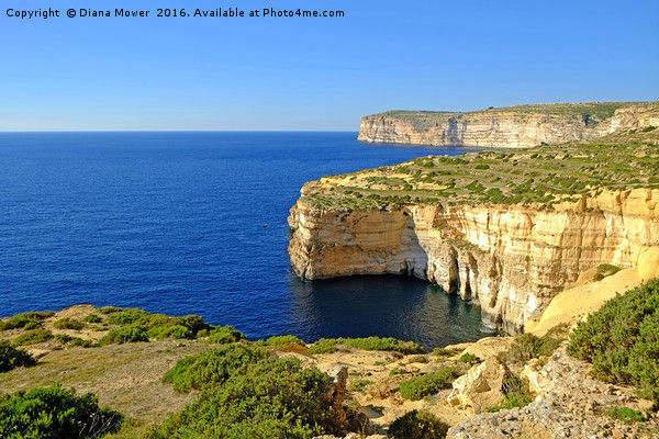 Xlendi, Gozo Picture Board by Diana Mower