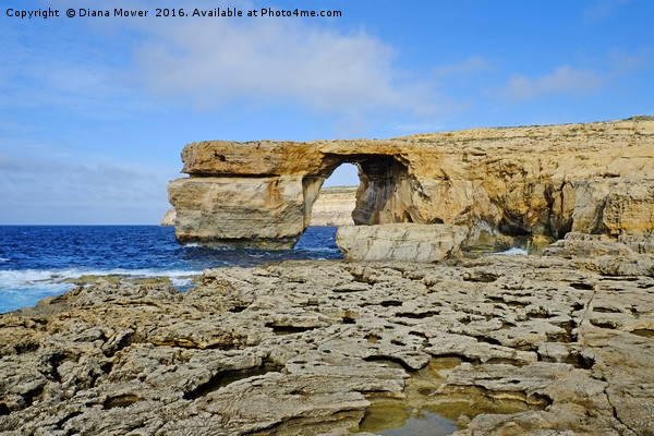 The Azure window Picture Board by Diana Mower