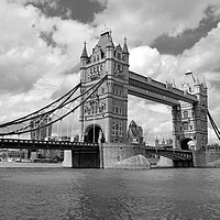 Buy canvas prints of Tower Bridge by Diana Mower
