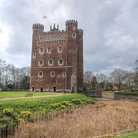 Buy canvas prints of Tattershall  Castle by Diana Mower