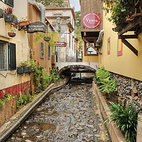 Buy canvas prints of Old Funchal by Diana Mower