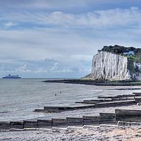 Buy canvas prints of St Margarets Bay by Diana Mower