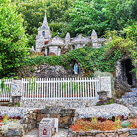Buy canvas prints of The Little Chapel Guernsey by Diana Mower