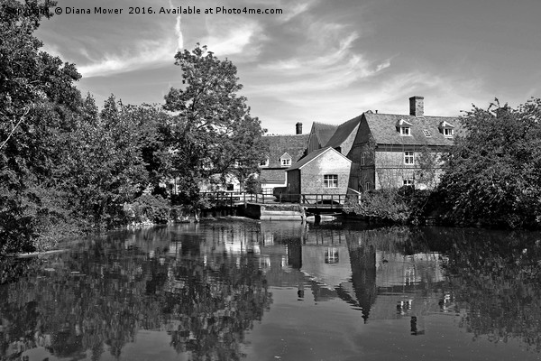 Flatford Mill Picture Board by Diana Mower
