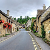 Buy canvas prints of Castle Combe  by Diana Mower