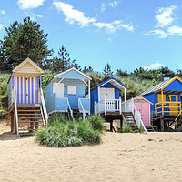 Buy canvas prints of Wells next the sea Norfolk by Diana Mower