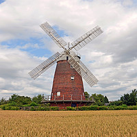 Buy canvas prints of Thaxted windmill by Diana Mower
