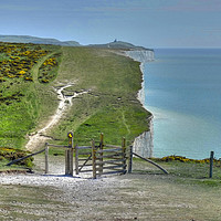 Buy canvas prints of Walking the Seven Sisters by Diana Mower