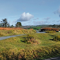 Buy canvas prints of Leusdon Stones, Dartmoor by Diana Mower