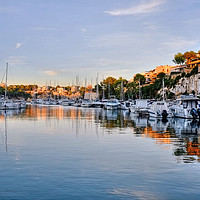 Buy canvas prints of Porto Cristo Sunset by Diana Mower
