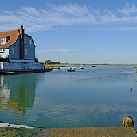 Buy canvas prints of Kirby-le-Soken quay Essex by Diana Mower
