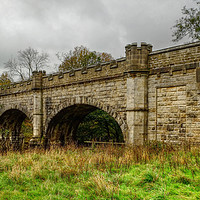 Buy canvas prints of The Nidd Aquaduct               by Diana Mower