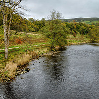 Buy canvas prints of The River Wharfe Yorkshire by Diana Mower