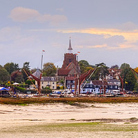 Buy canvas prints of Evening in Maldon Essex by Diana Mower
